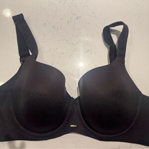 Cacique Lightly Lined Balconette Black Bra